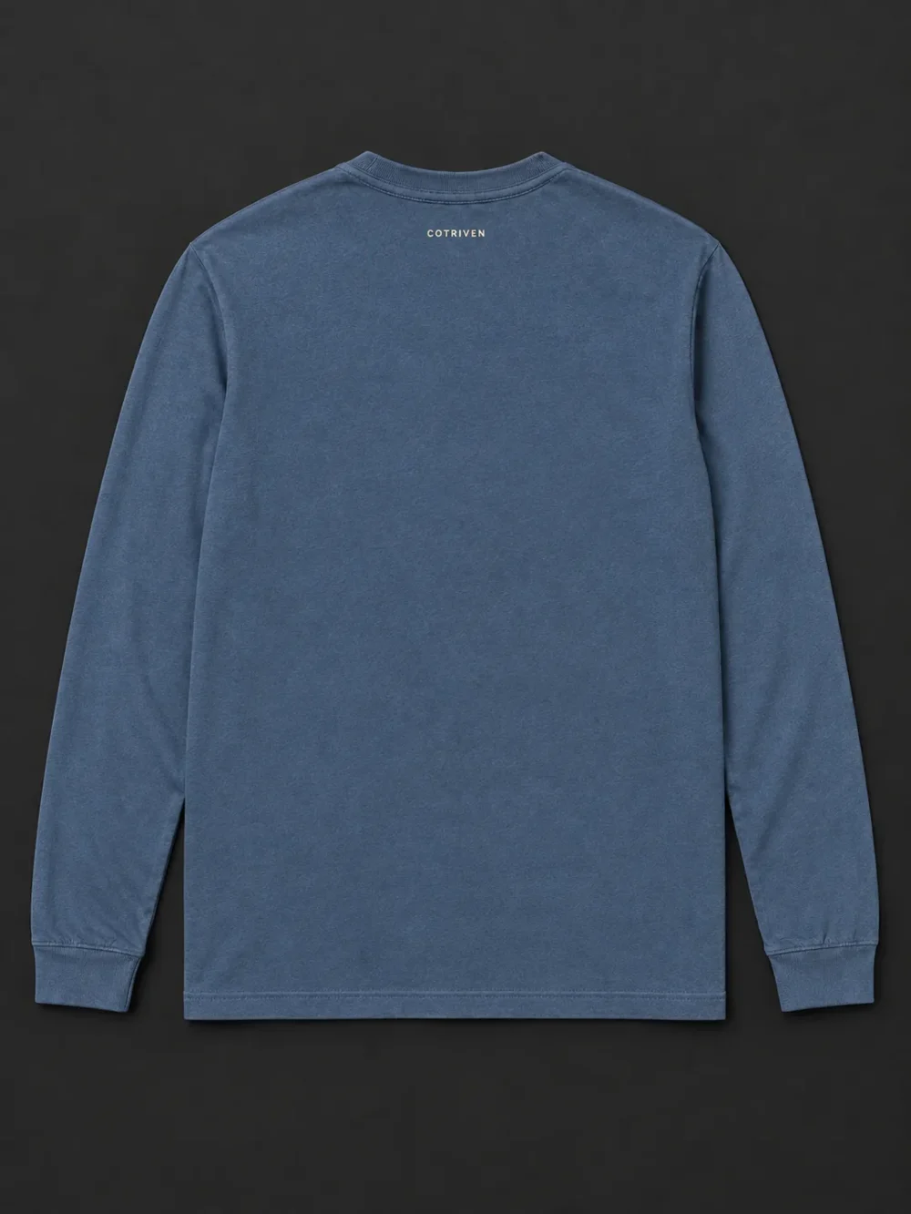 Blue Hour Waves Long Sleeve — back or side view