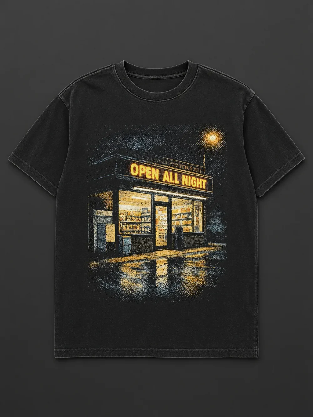 Corner Shop Glow Tee — front