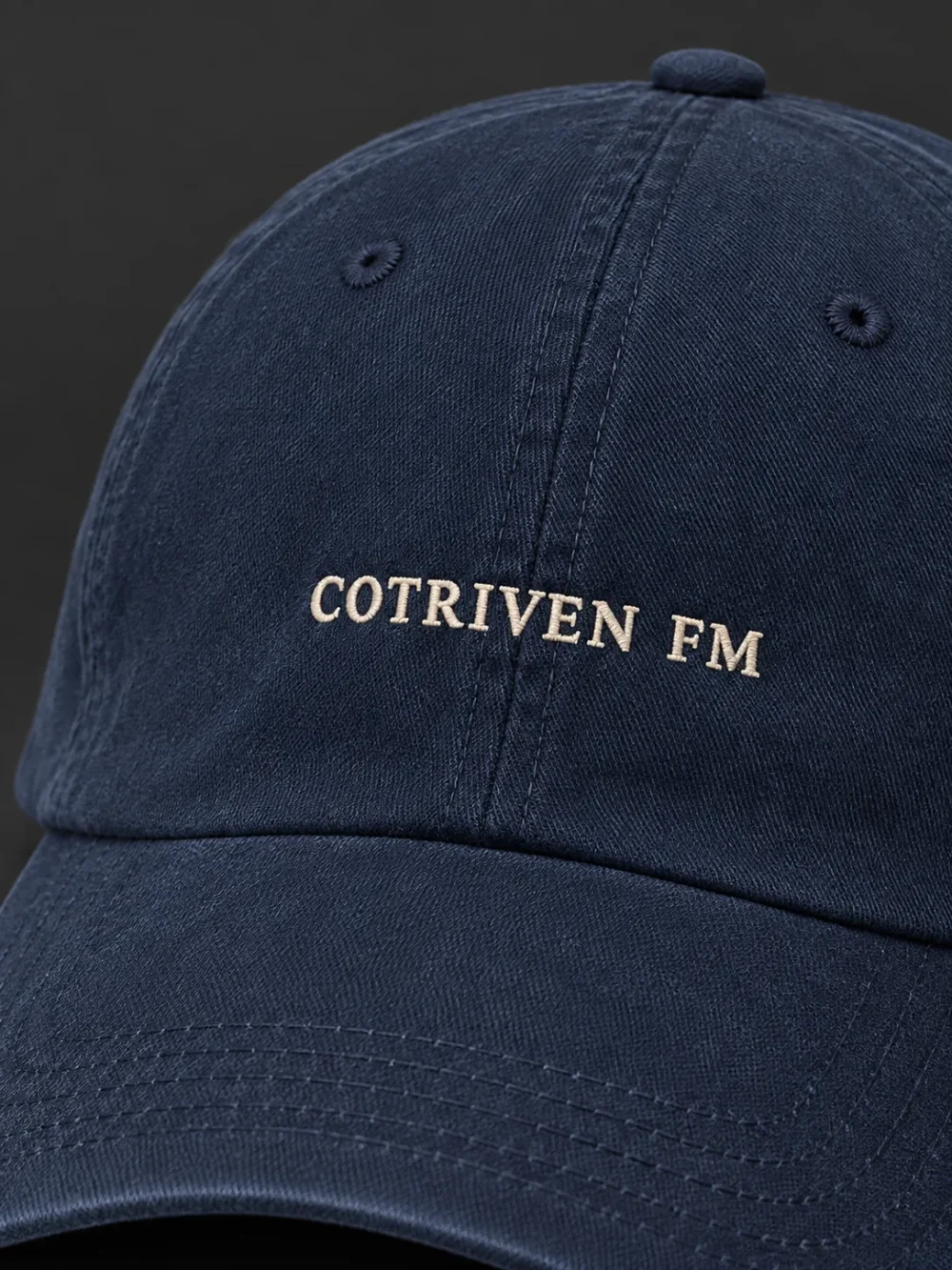 COTRIVEN FM Dad Cap — graphic detail