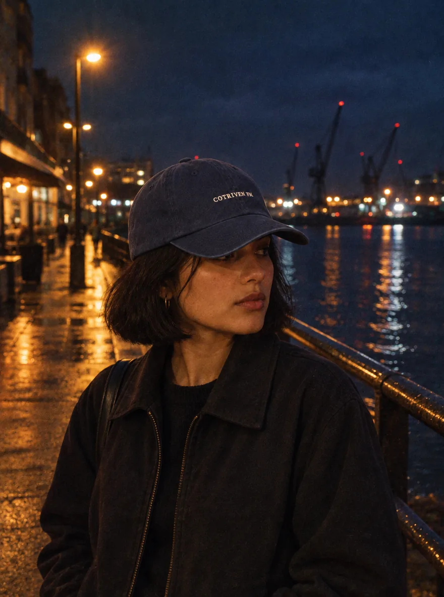 COTRIVEN FM Dad Cap worn at night