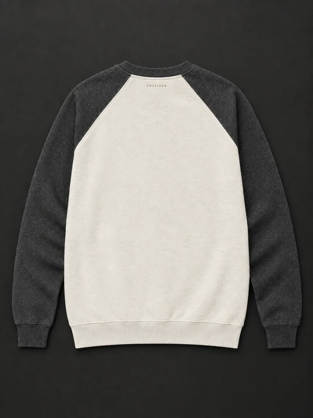 Dial Face Raglan — back or side view