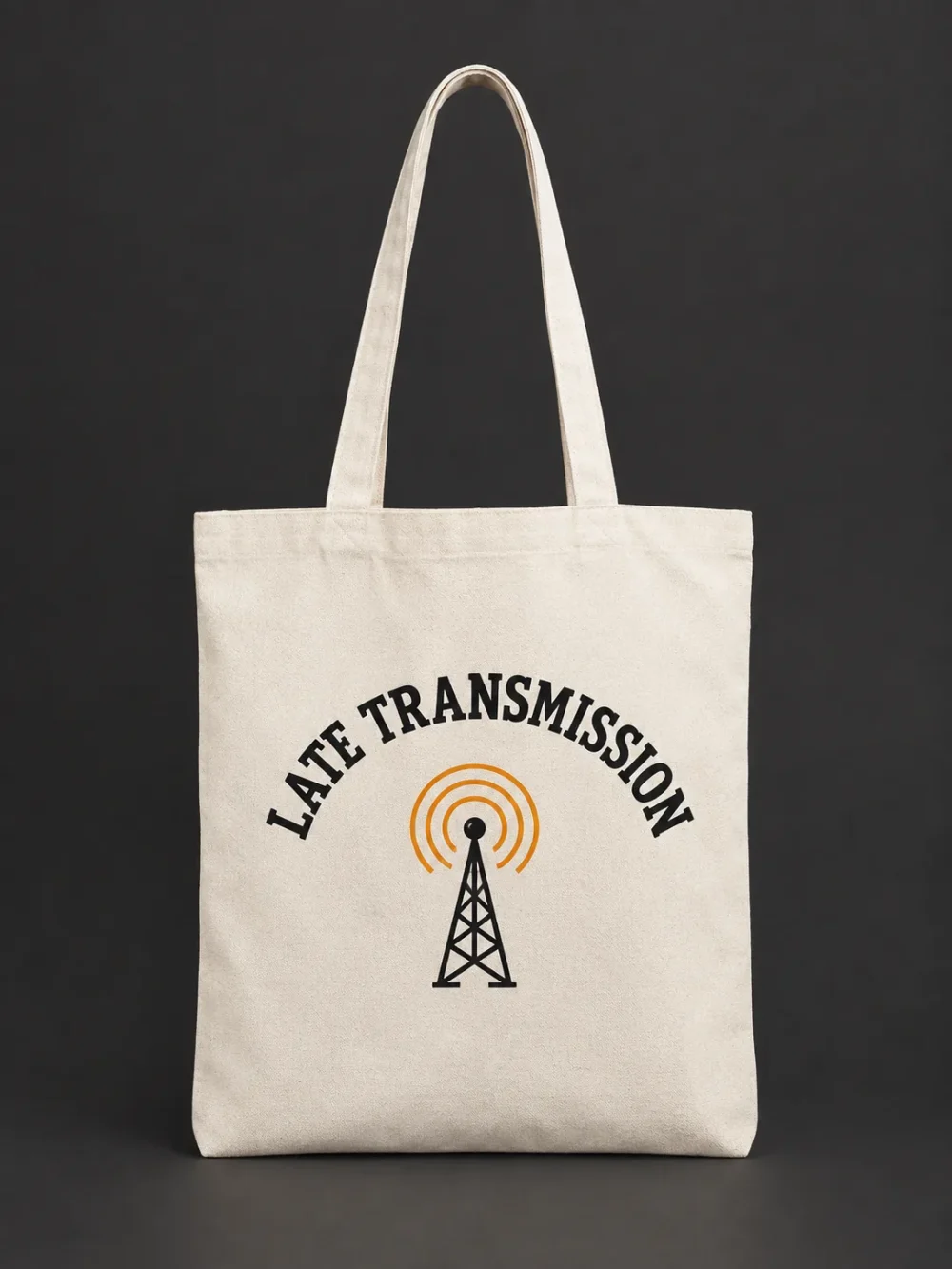 Late Transmission Tote — front