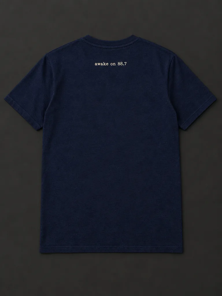Night Owl Receiver Tee — back or side view