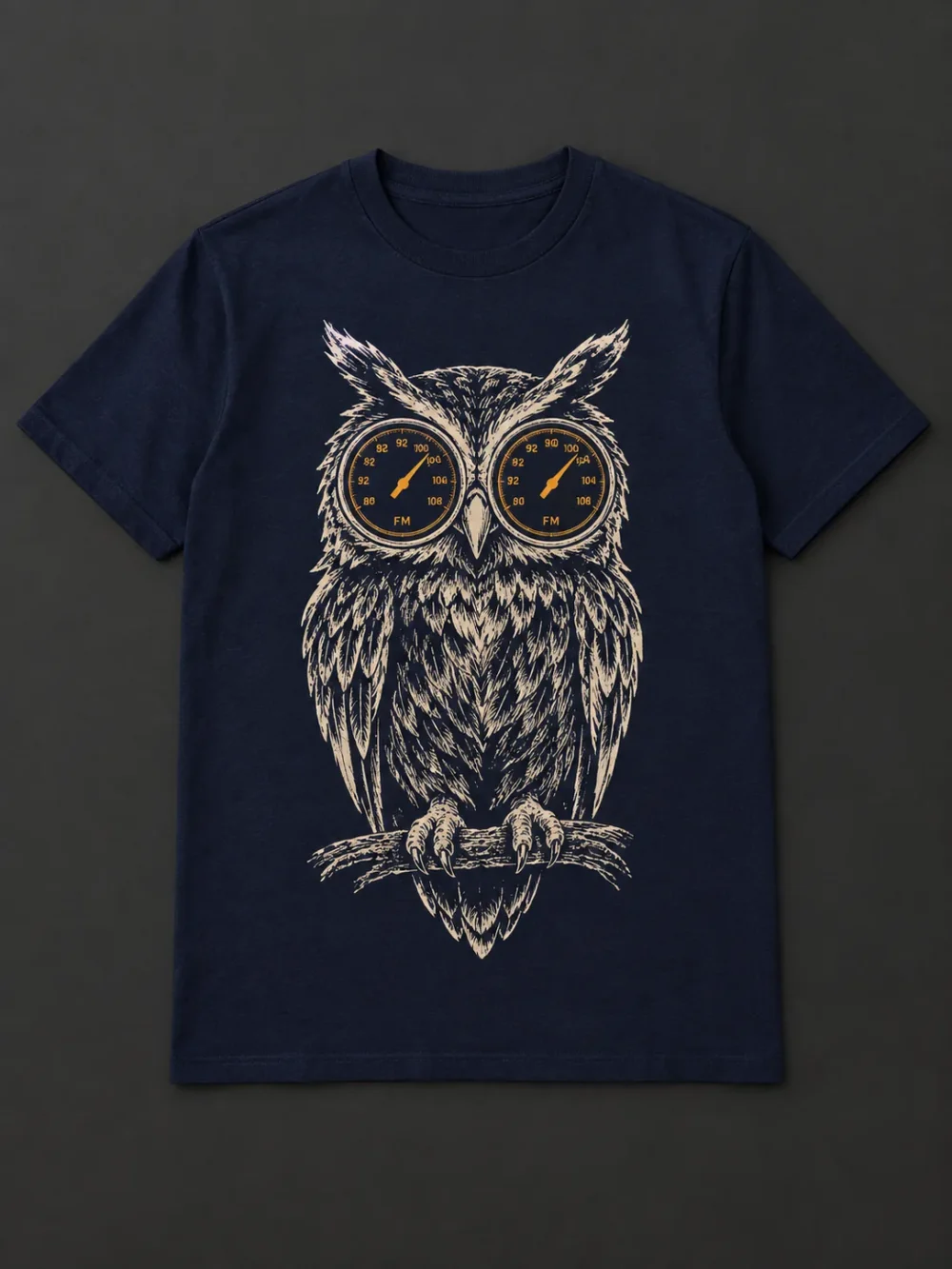Night Owl Receiver Tee — front