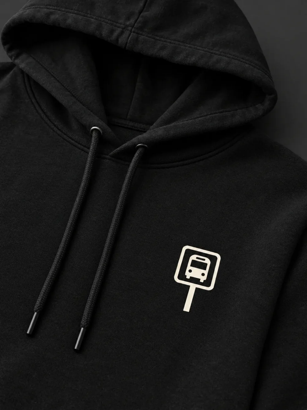 Nightbus Light Hoodie — graphic detail