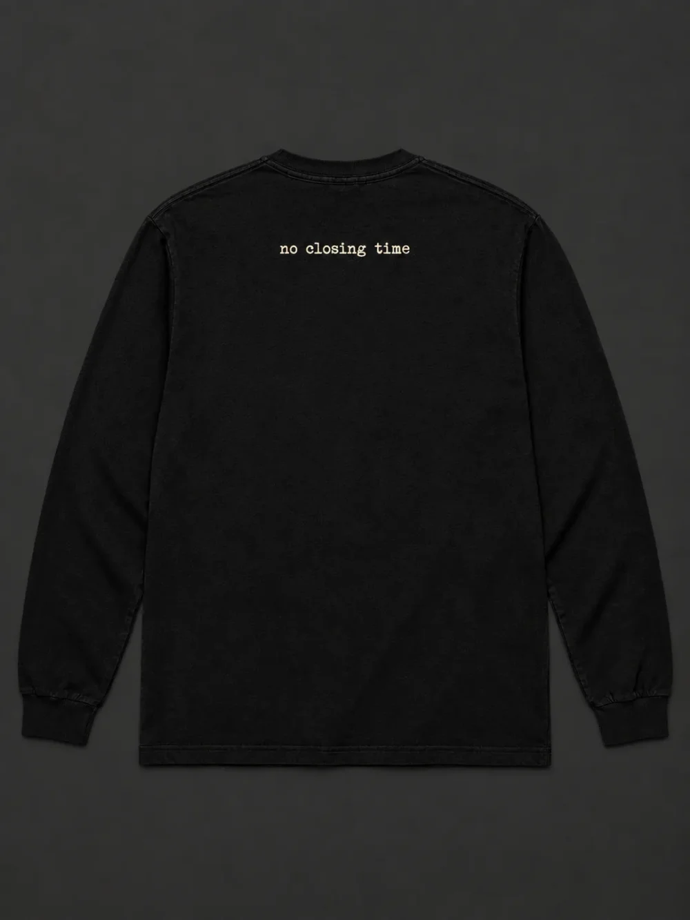 Open Late Long Sleeve — back or side view