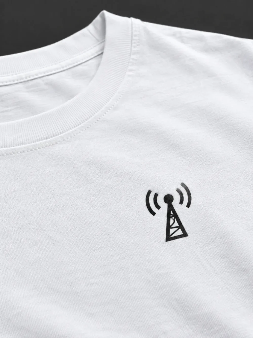 Pocket Transmitter Tee — graphic detail