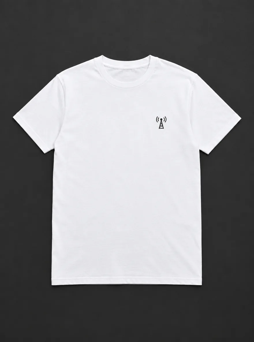 Pocket Transmitter Tee — front