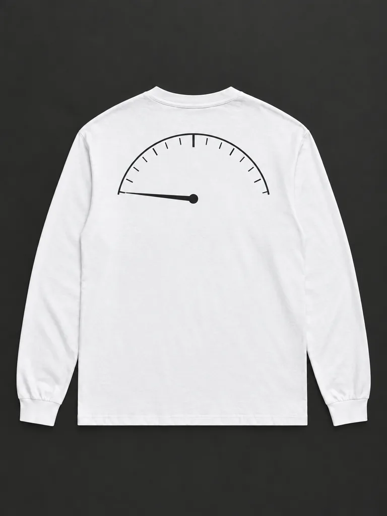 Radio Silence Long Sleeve — back or side view