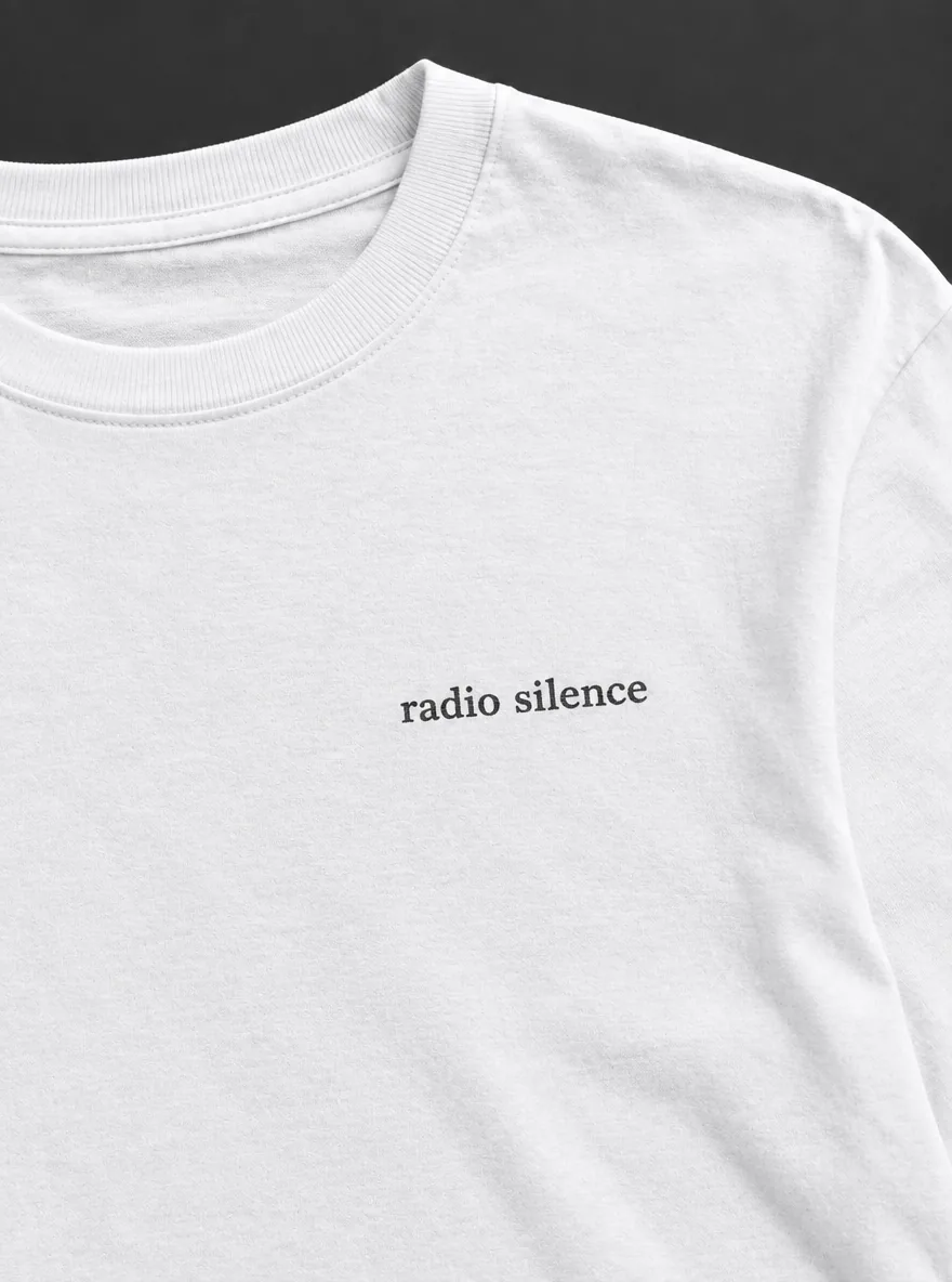 Radio Silence Long Sleeve — graphic detail