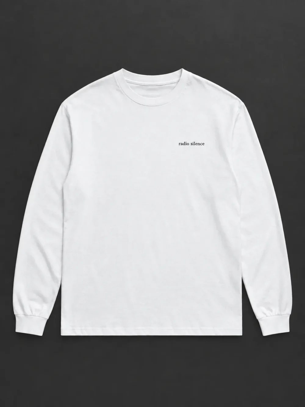 Radio Silence Long Sleeve — front
