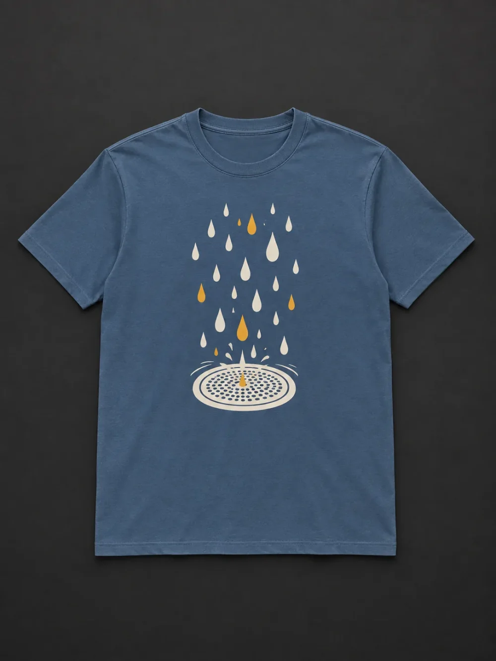 Rain on Receiver Tee — front