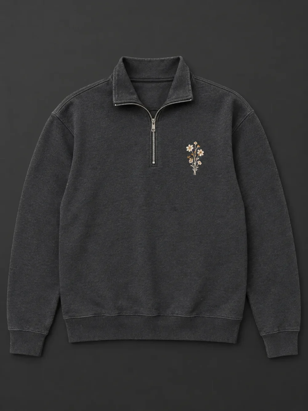 Signal Garden Half-Zip — front