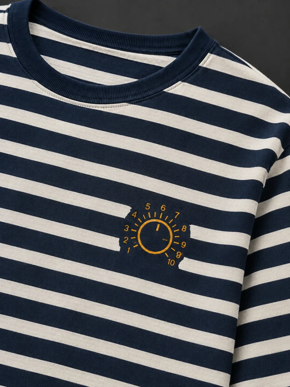 Signal Stripe Long Sleeve — graphic detail
