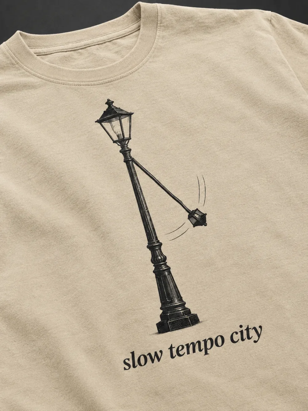 Slow Tempo Tee — graphic detail