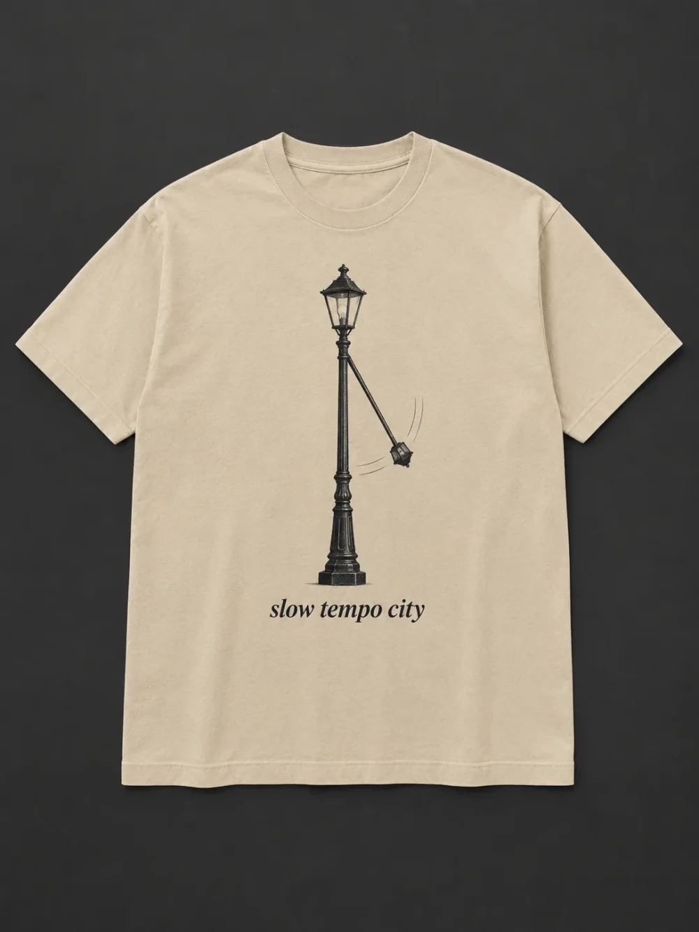Slow Tempo Tee — front