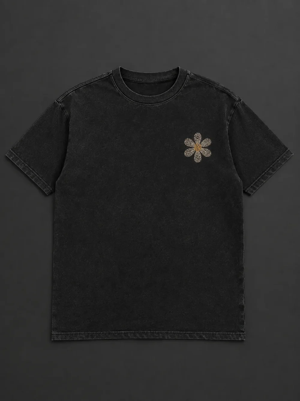 Static Bloom Tee — front