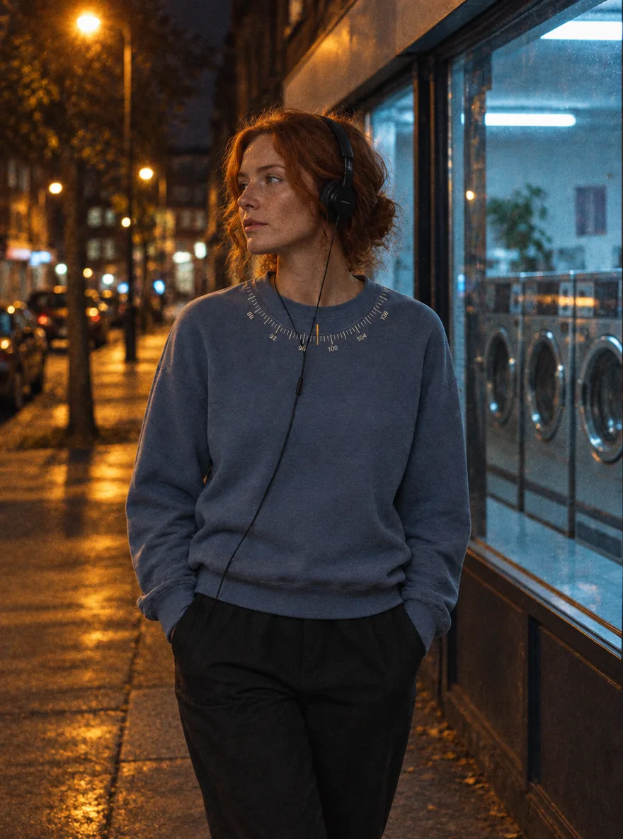Tuning Scale Crew worn at night