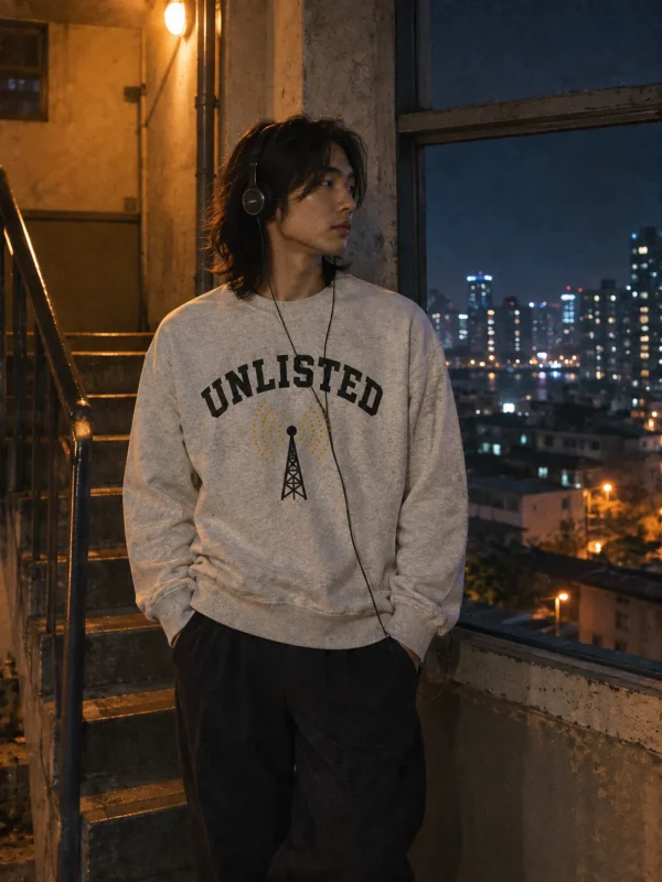 Unlisted Station Crew in Stone — worn at night